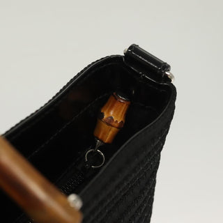 Gucci Vintage Bamboo Handle Bag Nylon