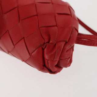 Bottega Veneta The Pouch Intrecciato Leather with Metal Detail
