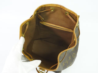 Louis Vuitton Vintage Montsouris Backpack Monogram Canvas