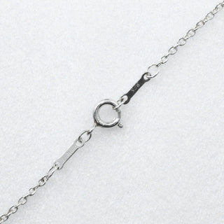 Tiffany & Co. Elsa Peretti Open Heart Pendant Necklace Sterling Silver