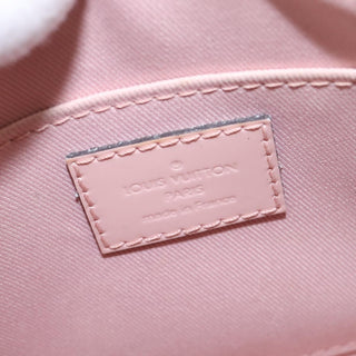 Louis Vuitton Alma Chain Handbag Vernis with Monogram Canvas