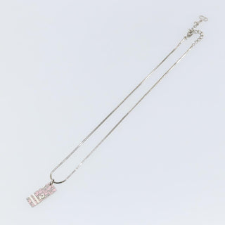 Christian Dior Trotter Pendant Necklace Metal