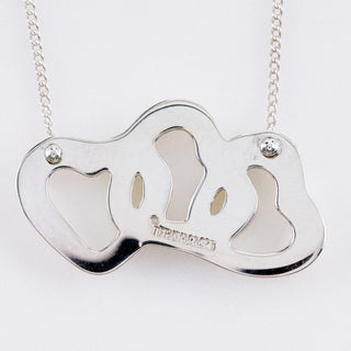 Tiffany & Co. Triple Heart Pendant Necklace Sterling Silver