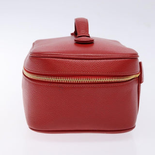 Chanel Vintage Timeless Zip Around Vanity Case Caviar