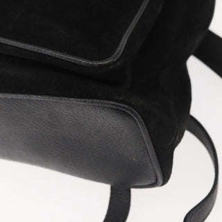 Gucci Vintage Bamboo Backpack Suede