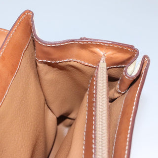 Celine Vintage Convertible Top Handle Bag Macadam Coated Canvas