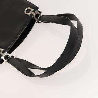 Salvatore Ferragamo Gancini Shoulder Bag Leather