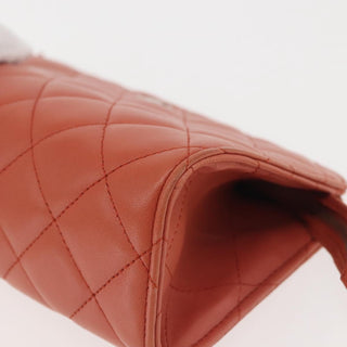 Chanel Classic Double Pocket Zip Pouch Quilted Lambskin