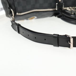 Louis Vuitton Keepall Bandouliere Bag Limited Edition Damier Graphite LV League