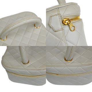 Chanel Classic Vanity Case Quilted Caviar