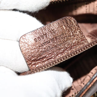 Salvatore Ferragamo Sofia Satchel Leather