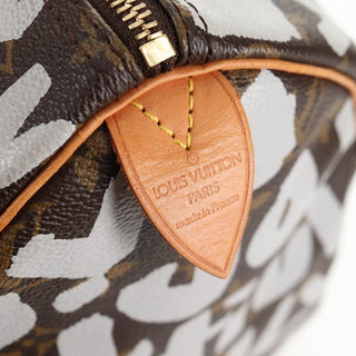 Louis Vuitton Speedy Handbag Limited Edition Monogram Graffiti