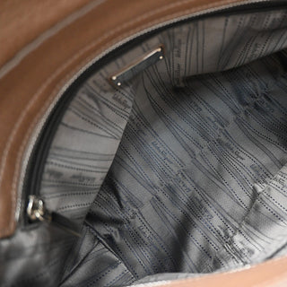 Salvatore Ferragamo Sofia Satchel Leather