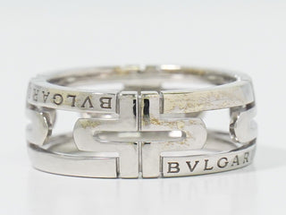 Bvlgari Parentesi Ring 18K White Gold