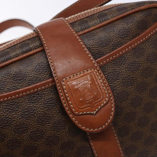 Celine Macadam Shoulder Bag PVC Leather