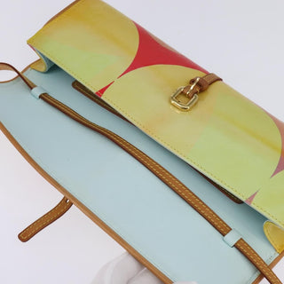 Louis Vuitton Fleurs Pochette Printed Monogram Vernis