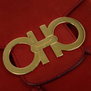 Salvatore Ferragamo Gancini Backpack Suede