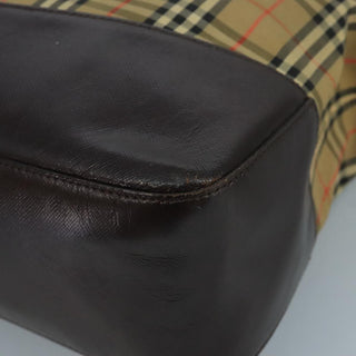 Burberry Nova Check Tote canvas check pattern