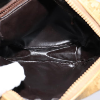 Celine Vintage Macadam Shoulder Bag Canvas