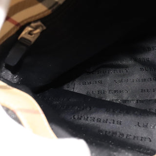 Burberry Nova Check Tote Canvas and Leather