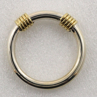Tiffany & Co. Double Coil Ring Silver and gold