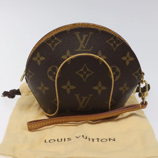 Louis Vuitton Ellipse Wristlet Clutch Monogram Canvas