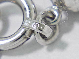Louis Vuitton Heart  Diamond Necklace 18K White Gold  with Diamond