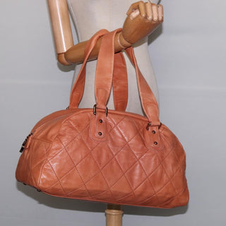Chanel Cloudy Bundle Bowler Bag Quilted Lambskin
