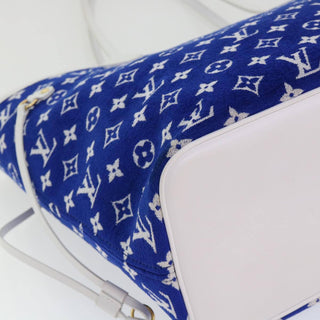 Louis Vuitton Neverfull NM Tote LV Match Monogram Jacquard Velvet