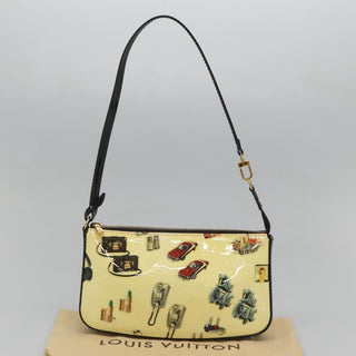 Louis Vuitton Pochette Accessoires NM Limited Edition Stickers Monogram Vernis
