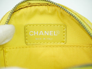 Chanel Travel Line Round Wristlet Nylon