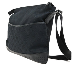 Gucci Zip Messenger Bag GG Denim
