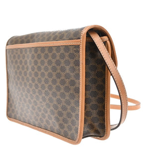 Celine Vintage Macadam Shoulder Bag Canvas