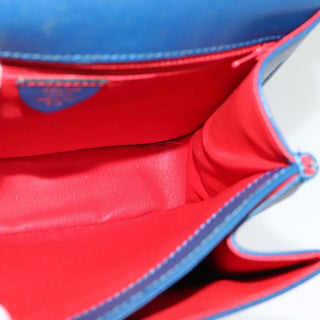 Celine Vintage Circle Logo Crossbody Bag Leather