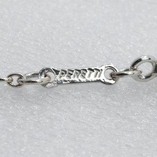 Tiffany & Co. Elsa Peretti Open Heart Pendant Necklace Sterling Silver