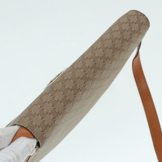 Celine Vintage Macadam Shoulder Bag Canvas