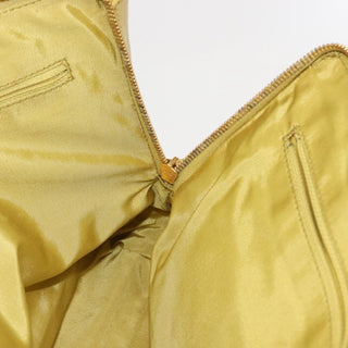 Chanel Vintage Logo Chain Tote Caviar