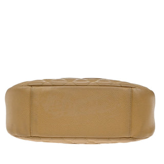 Chanel Logo Chain Shoulder Bag Leather