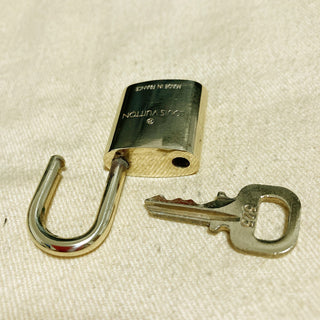 Louis Vuitton Cadenas Bag Charm Gold-plated