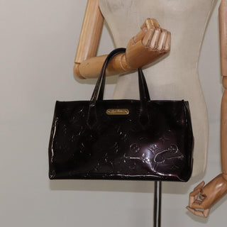 Louis Vuitton Wilshire Handbag Monogram Vernis