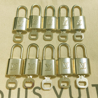 Louis Vuitton Cadenas Bag Charm Gold-plated