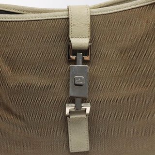 Gucci Vintage Jackie O Hobo Canvas and leather