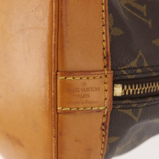 Louis Vuitton Alma Handbag Monogram Canvas