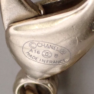 Chanel CC Logo Chain Pendant Necklace Imitation Pearl Imitation pearl with Gold-Plated and Beads