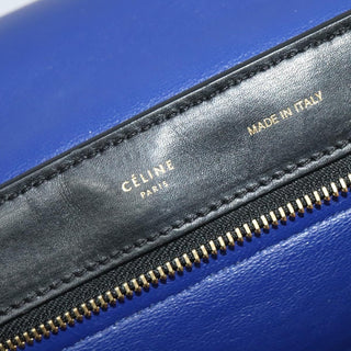 Celine Trapeze Bag Leather with Suede