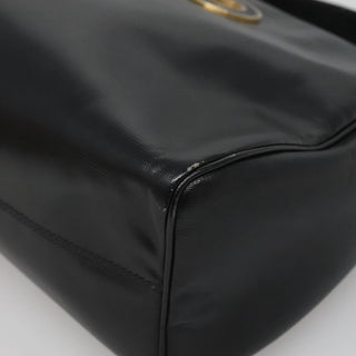 Celine Circle Logo Handbag Leather