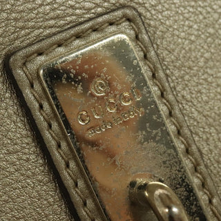 Gucci Bella Flap Shoulder Bag GG Canvas with Leather