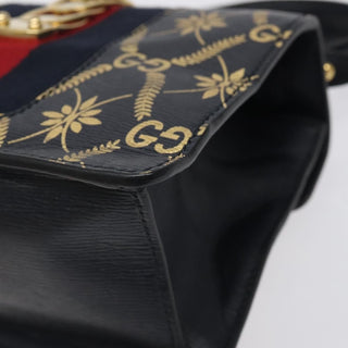 Gucci Sylvie Top Handle Bag Printed Leather
