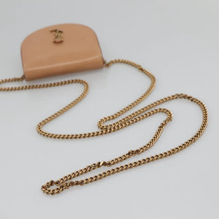 Saint Laurent Le K Chain Crossbody Bag Leather