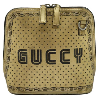 Gucci Dome Crossbody Bag Limited Edition Printed Leather